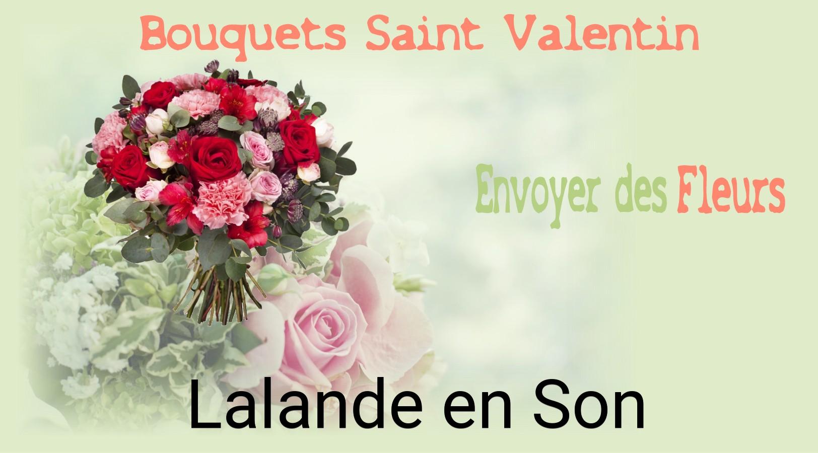 Roses de Saint-Valentin livrées à Lalande-en-Son